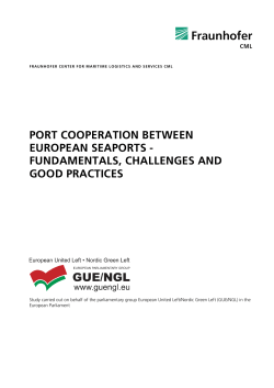 port cooperation between european seaports