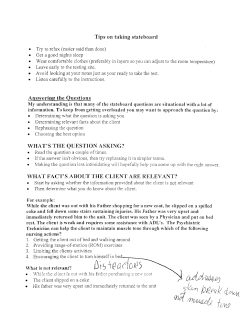 State Board 6 tips - Napa Valley College