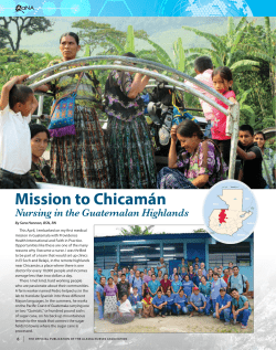 Mission to Chicam&aacute;n