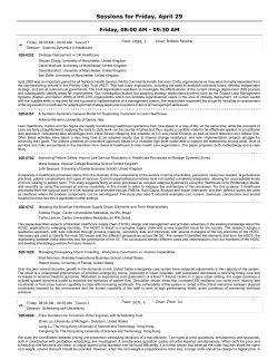 Program Booklet - All Sessions