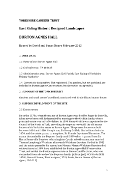 A report on history compiled by David and