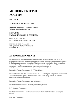 Modern British Poetr.. - Global Public Library