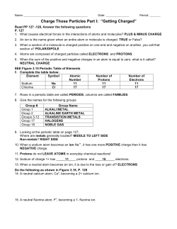 3-6 Charge Those Particles