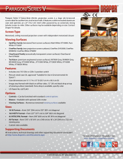 paragon/series v - AV-iQ