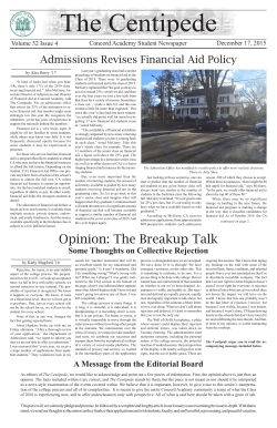 Opinion: The Breakup Talk