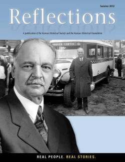 Summer 2012 - Kansas Historical Society