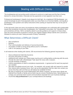 Dealing with Difficult Clients