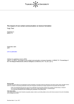 Tilburg University The impact of non