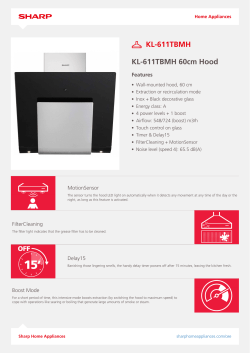 Specification sheet for KL-611TBMH