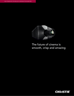 The future of cinema is smooth, crisp and amazing