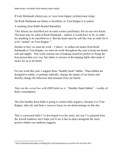 Healthy Heart Habits