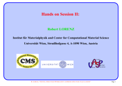 Hands-on Session 2