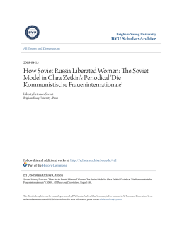 How Soviet Russia Liberated Women