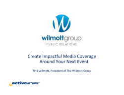 Create Impactful Media Coverage Around Your Next Event