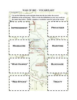 Impressment Privateer Maritime Massacre &ldquo;War Hawks&rdquo; Blockade
