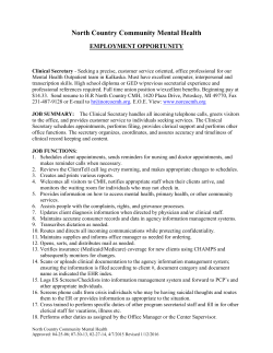 North Country Community Mental Health