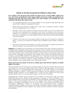 3rd Annual Health Survey