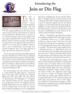 Introducing the Join or Die Flag
