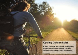 Cycling Golden Rules - Newcastle City Council