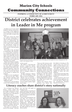 MCS Community Connections Feb. 2016