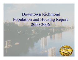 Downtown Data Report 2000
