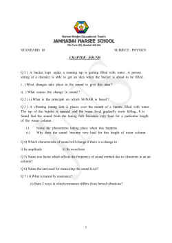 STANDARD 10 SUBJECT : PHYSICS CHAPTER