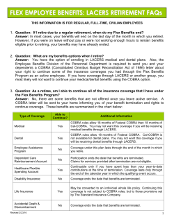 cobra frequently asked questions (faqs)