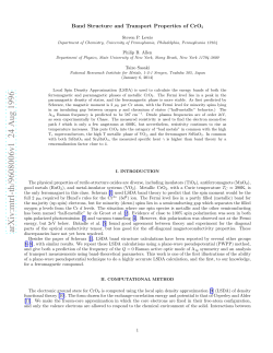 Band Structure and Transport Properties of CrO_2