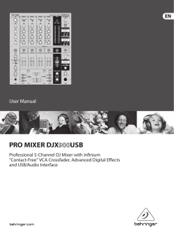 pro mixer djx900usb