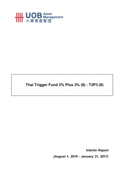 Thai Trigger Fund 3% Plus 3% (6) : T3P3 (6)