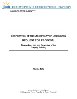 Terms of Reference - Leamington