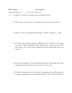 Exam 2 - Physics