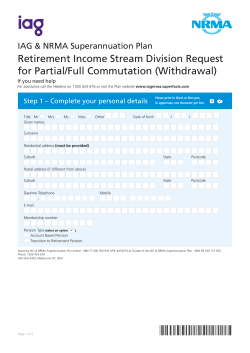 *SA002.405EJ1* Retirement Income Stream Division Request for