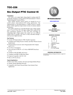 TCC-226 - Six-Output PTIC Control IC