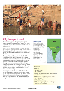 Pilgrimage/ Ritual - Religion for Living