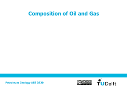 Composition of Oil and Gas