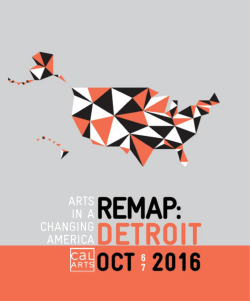 - Arts in a Changing America