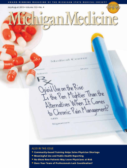 MichiganMedicine - Michigan State Medical Society