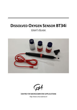 DISSOLVED OXYGEN SENSOR BT34i