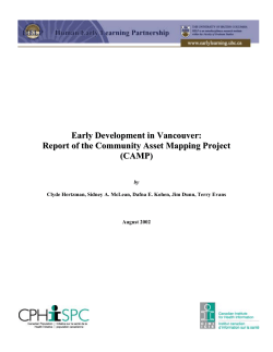 Early Development in Vancouver