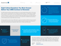 Eight Critical Questions You Must Answer Before Your