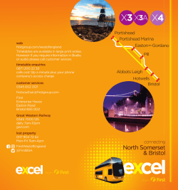 pdf Service X3, X3A and X4 (Portishead to Bristol) 4.02 MB