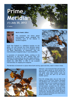Prime Meridian - WordPress.com
