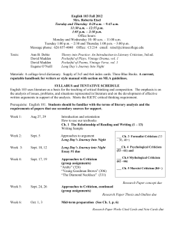ENGL 103 - Citrus College