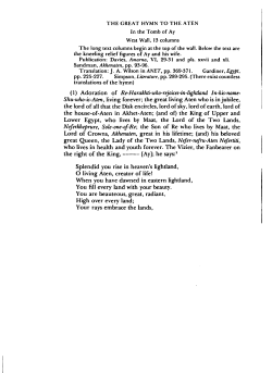 Hymn to Aten