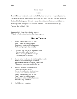Poetry Packet - North Bergen School District