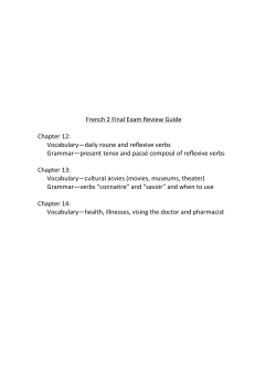 Final Exam Review Guide - Garnet Valley School District