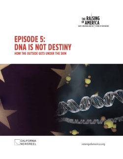 episode 5: dna is not destiny