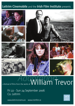Adaptation - Irish Film Institute