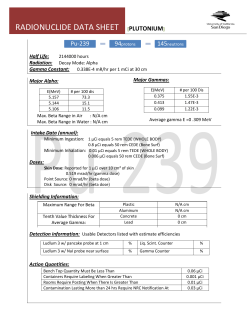 Pu-239 - UCSD EHS